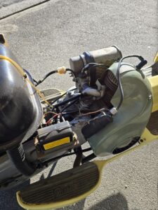 Engine of Fuji Rabbit