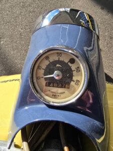 Speedometer on Fuji Rabbit